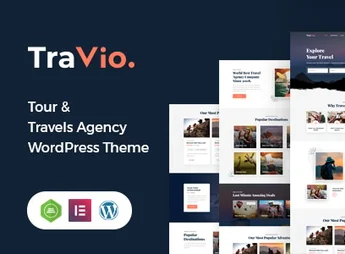 Travio – Travel Agencies WordPress Theme
