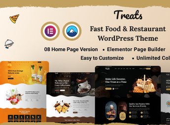 Treats – Fast Food & Restaurant WordPress Theme