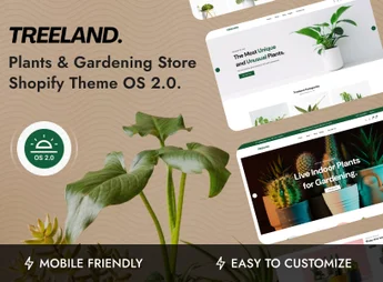 Treeland – Plants & Gardening Store Shopify Theme OS 2.0