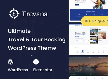 Trevana – Travel & Tour Booking WordPress Theme