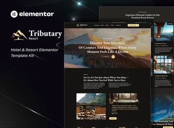 Tributary – Hotel & Resort Elementor Template Kit