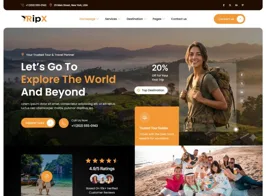 Tripx – Tour & Travel Booking Agency Elementor Template Kit