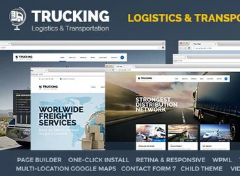 Trucking – Transportation & Logistics WordPress