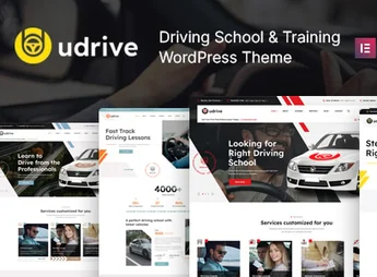 Udrive – Driving School WordPress Theme