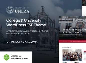 Uneza – College & University FSE WordPress Theme