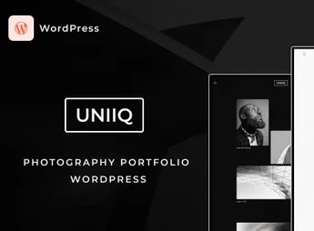 Uniiq Photography Portfolio WordPress Theme