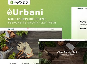 Urbani – MultiPurpose Plant Store Shopify 2.0 Theme