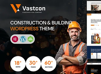 Vastcon – Construction & Building WordPress Theme