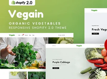 Vegain – Organic Vegetables Responsive Shopify 2.0 Theme