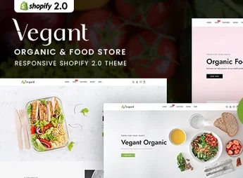 Vegant – Organic & Food Store Shopify 2.0 Theme