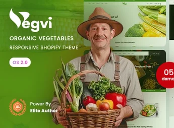 Vegvi – Organic Vegetables Responsive Shopify 2.0 Theme