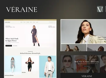 Veraine – Luxury Fashion Marketplace Elementor Template Kit