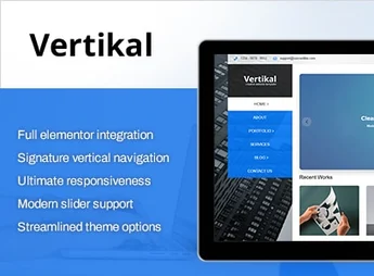 Vertikal | Responsive WordPress Theme