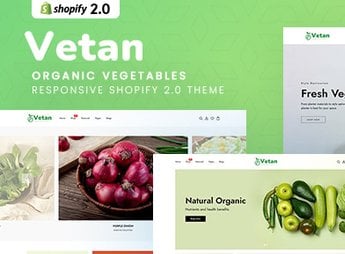 Vetan – Organic Vegetables eCommerce Shopify 2.0 Theme