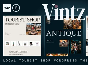 Vintz – Local Tourist Antique Shop WordPress Theme