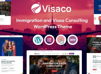 Visaco – Immigration and Visa Consulting WordPress Theme