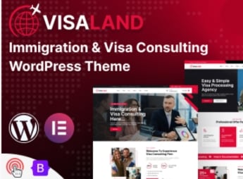 Visaland – Immigration & Visa Consulting WordPress Theme
