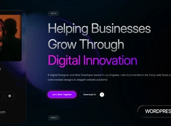 Visiblo Personal Portfolio Theme