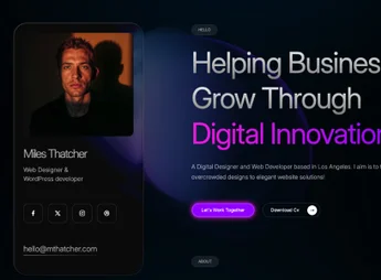Visiblo Personal Portfolio Theme