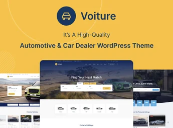 Voiture – Automotive & Car Dealer WordPress Theme