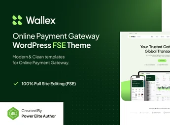Wallex – Online Payment Gateway FSE WordPress Theme