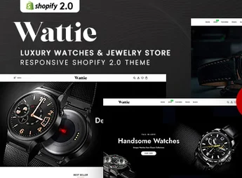 Wattie – Luxury Watches & Jewelry Store Shopify 2.0 Theme