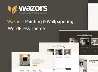 Wazors – Painting & Wallpapering WordPress Theme