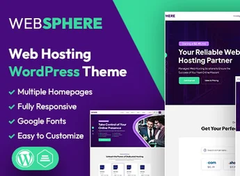 WebSphere | Web Hosting WordPress & WHMCS Theme