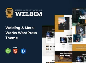 Welbim – Welding Services WordPress Theme