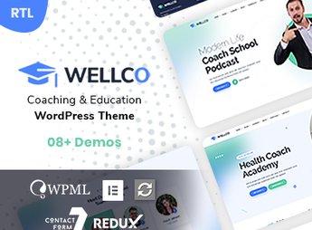 Wellco – Coaching & Online Courses WordPress Theme