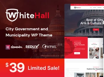 White Hall – Municipal and Government WordPress Theme