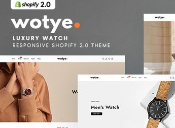 Wotye – Luxury Watch Shopify 2.0 Theme