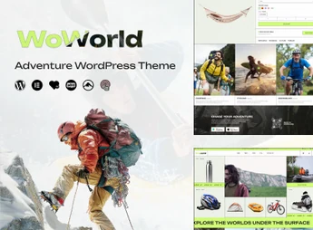 Woworld – Hiking & Adventure WordPress Theme