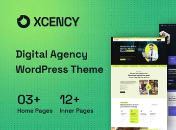 Xcency – Digital Agency WordPress Theme