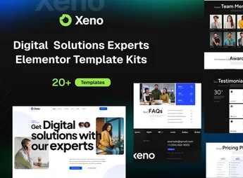 Xeno – Digital Solutions Experts Elementor Template Kits