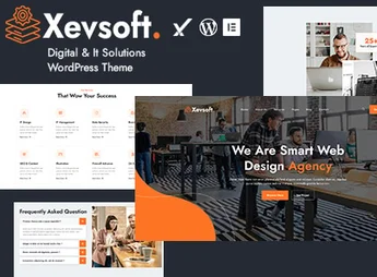 Xevsoft – Digital & It Solutions WordPress Theme
