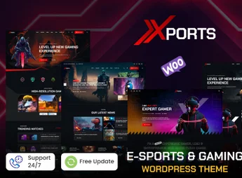 Xports – eSports and Gaming WordPress Theme