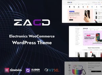 Zagg – Electronics & Accessories WooCommerce WordPress Theme