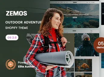 Zemos – Outdoor adventures Store Shopify 2.0 Theme