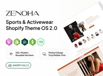 Zenoha | Sports & Activewear Shopify Theme OS 2.0