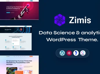 Zimis – Data Science & Analytics WordPress Theme