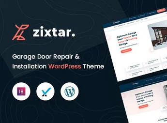 Zixtar – Garage Door Services WordPress Theme