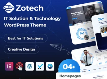 Zotech – IT Solutions & Technology WordPress Theme