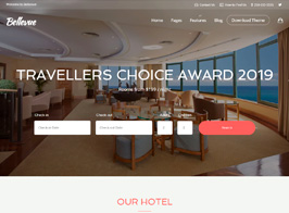 Bellevue | Hotel + Bed and Breakfast Booking Calendar Theme