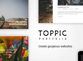 TopPic – Portfolio Photography Theme