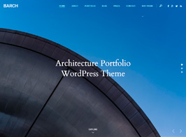 Barch – Architecture Portfolio WordPress Theme
