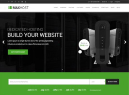 MaxHost – Web Hosting, WHMCS and Corporate Business WordPress Theme with WooCommerce