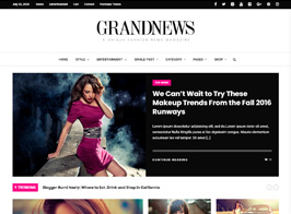 Grand News | Magazine Newspaper WordPress