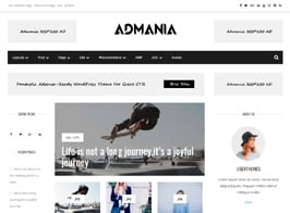 Admania – Adsense WordPress Theme With Gutenberg Compatibility