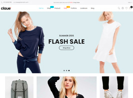 Claue – Clean, Minimal Elementor WooCommerce Theme